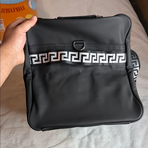 Versace Black and White Duffel Bag - Picture 6 of 12